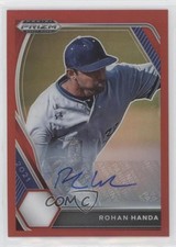 2021 Panini Prizm Draft Picks Red Prizm Auto 5/50 Rohan Handa #PDP146 Auto tj1