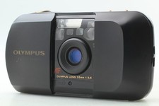  Near MINT Olympus  mju Panorama 35mm Black Point  Shoot Film Camera From JPN