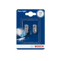 GlüHlampe SekundäR Bosch T4W Pure Light 12V/4W, 2 StüCk [D]