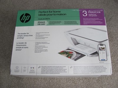 HP DeskJet 2827e Wireless AI-Enabled All-in-One Inkjet Printer with 3 Months___