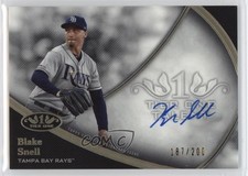 2020 Topps Tier One Tier One Talent Auto 187/200 Blake Snell #T1TA-BS Auto 4z8