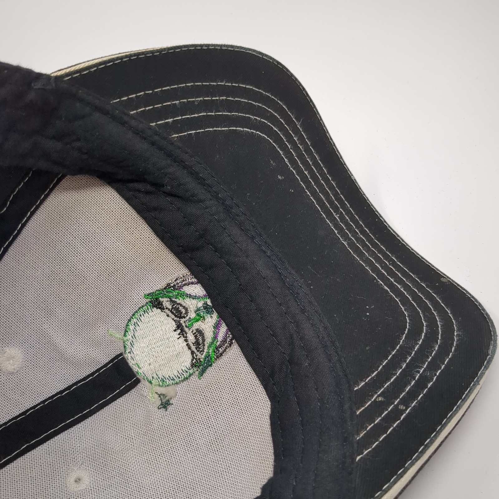 Mars Alien Strapback Baseball Hat Black One Size … - image 8