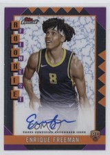 2024-25 Topps Finest Rookie Finest Auto Enrique Freeman #RFA-EF Auto oh4