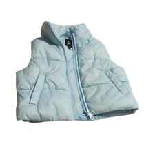 Light Blue Puffer Vest Kids Size Small 6/7