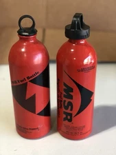 2  MSR 22 And 20 Fl. Oz. Fuel Bottle Bottles Backpacking Stove WhisperLite