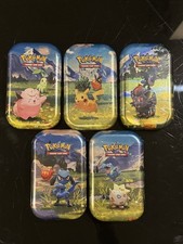 Pokémon Ascended Heroes Mini Tins Full Set 5 - Neu & Sealed #1