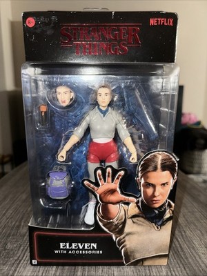 Eleven, Stranger Things + Accessories Upside Down Collectible 6'' Action Figure