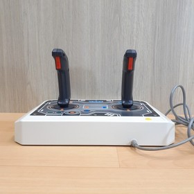 Sega Saturn Twin Stick with Virtua Gun controller & 2 Japanese Games tested work