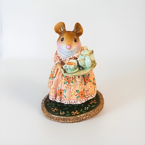 Wee Forest Folk M-594 "A Cosy Tea" Fall Limited Edition 105/300 w/ Box & Card