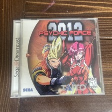 Psychic Force 2012 Sega Dreamcast Complete With Manual Taito