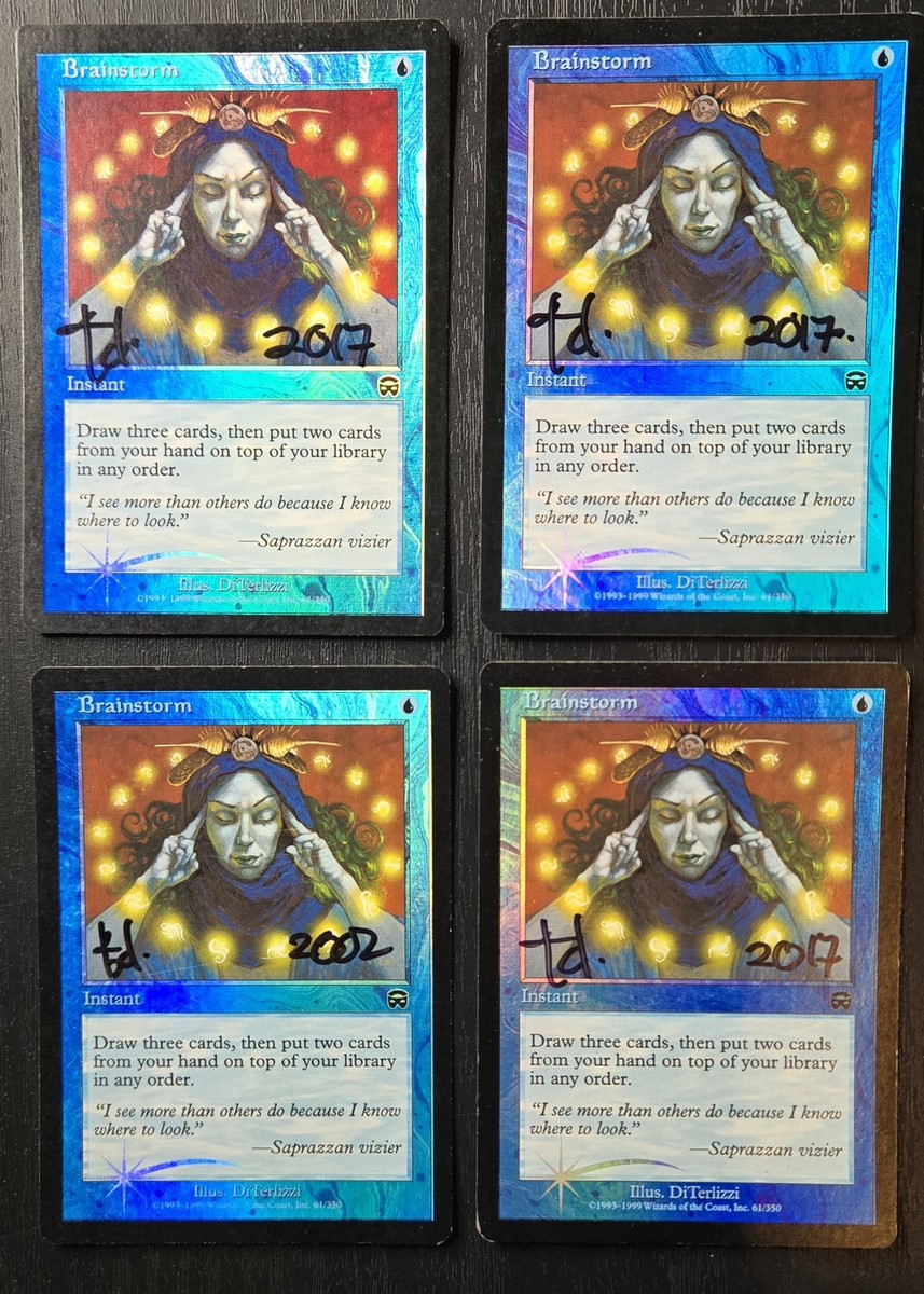 Brainstorm Mercadian Masques Foil for sale online | eBay Brainstorm Mercadian Masques Foil for sale online | eBay