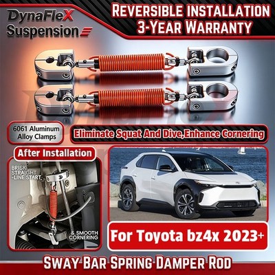 2PCS Sway Bar Stabilizer Link Spring Damper Rod For Toyota bz4x bZ 2023-2027