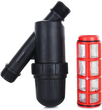 3/4 Inch Screen Irrigation Filter, Stainless Steel Screen Inline Filter, Mesh Co