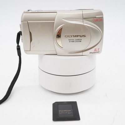 Olympus CAMEDIA D-490 Zoom 2.1MP Digital CCD Camera w/ 32MB SM Card - Tested