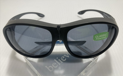 New, Solar Shield Polarized Fits Over, 100% UVA/UVB Protection, Free Shipping!