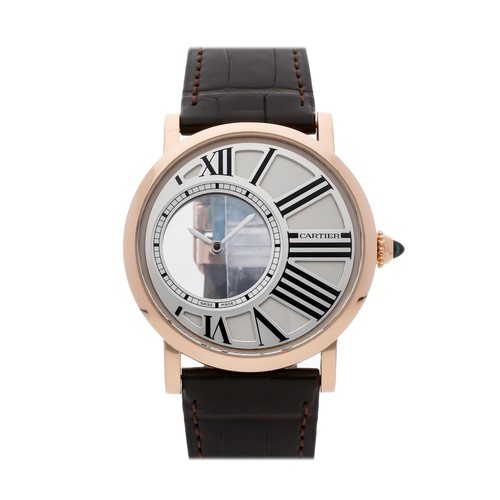 Cartier Rotonde De Cartier Mysterious Hours Rose Gold Manual 4...
