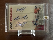 BICHETTE/ALVAREZ/AQUINO 2020 Absolute Baseball ICONIC INK RC /25🔥🔥🔥🔥