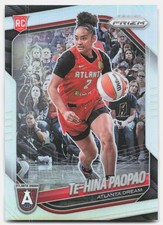 2025 Panini Prizm WNBA #61 Te-Hina Paopao Silver Prizms Atlanta Dream