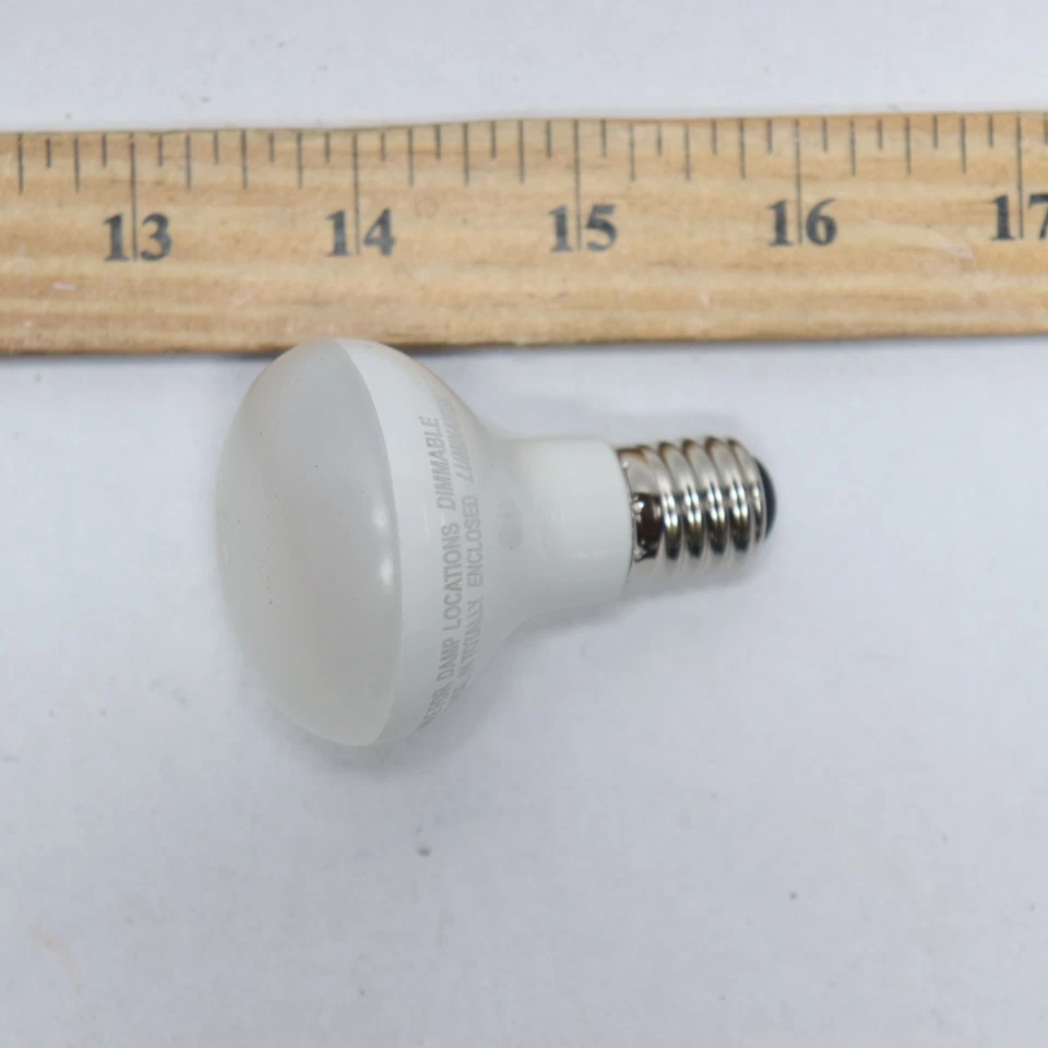 EcoSmart R14 Reflector Dimmable LED Light Bulb 40W Soft White 1008 808 607 - Image 4 of 4