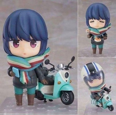 Nendoroid 1451 Rin Shima Touring Ver. with Yamaha Vino Scooter New