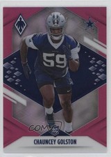 2021 Panini Phoenix Rookie Pink 21/199 Chauncey Golston #185 0q3