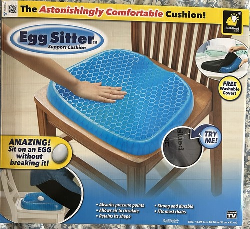 BulbHead Egg Sitter Support Seat Cushion with Non-Slip Washable Cover