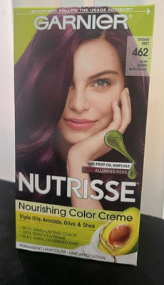 Garnier Nutrisse Nourishing Hair Color Creme, 462  Sugar Beet