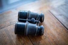 Antique - Brass Officer field Binoculars - WW1 Era