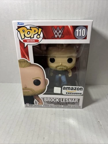Funko Pop! WWE Wrestling Brock Lesnar #110 Amazon Exclusive With Protector