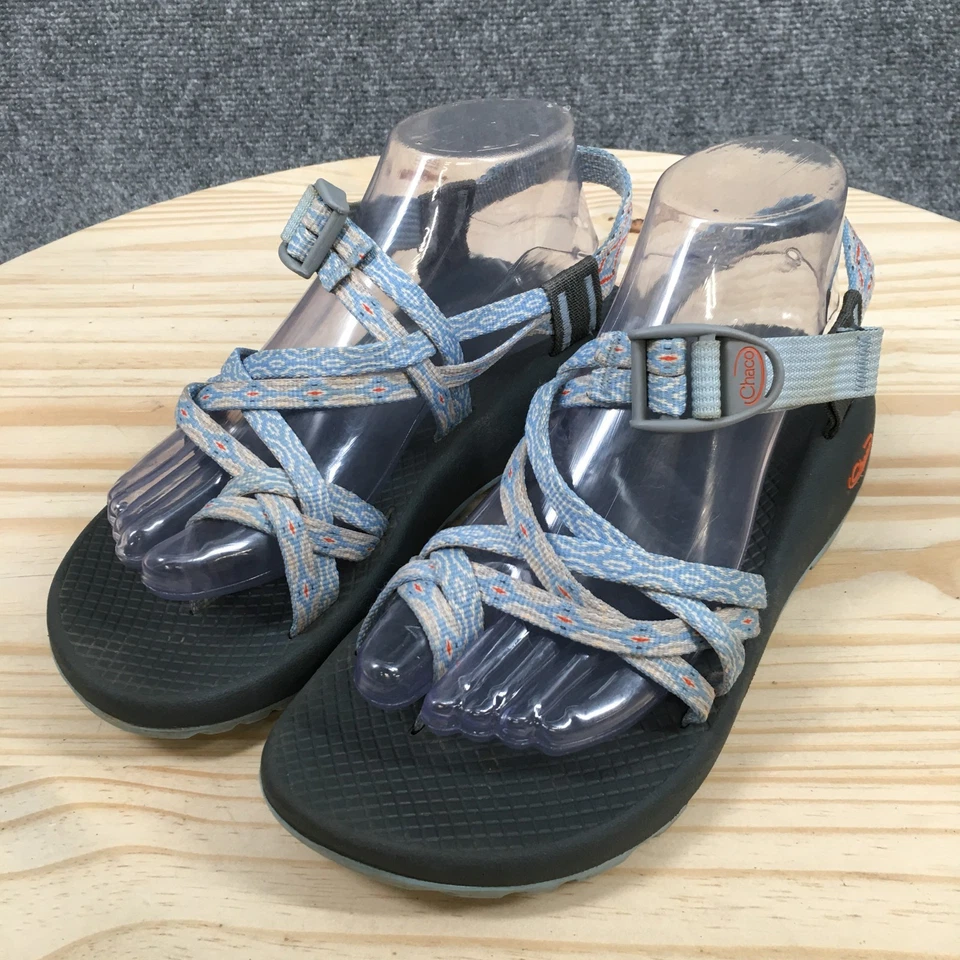 Босоножки женские Chaco 8 ZX/2 классические регулируемые с ремешками с ремешками J106104 синие - Изображение 3 из 4