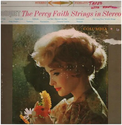 The Percy Faith Strings Bouquet NEAR MINT Columbia Vinyl LP