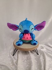 Disney Lilo and Stitch With Watermelon Small Plush Disney Store 7" Tall