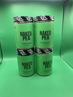 4 pack of Naked Nutrition Unflavored  Pea Protein Isolate 1LB , 4lb in total!