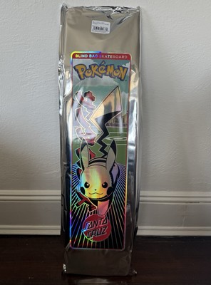 Santa Cruz X Pokémon – Blind Bag Skateboard Deck – 8,0 X 31,6 – Neuf Scellé