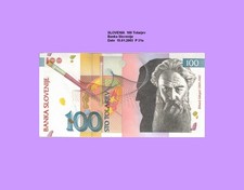 SLOWENIEN  SLOVENIA  100 TOLARJEV  2003 Unc. P. 31a  16295##