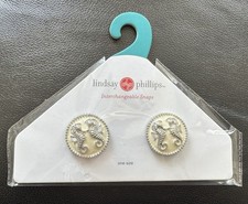New Lindsay Phillips Interchangeable Snaps Shoes charms