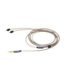 47" Length Silver Plated OFC Earhone Audio Cable With 3.5mm Plug For Sennheiser