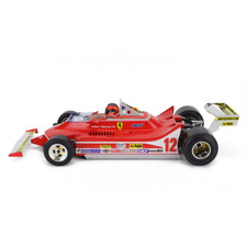 FERRARI 312T4 N.12 WINNER SOUTH AFRICA GP KYALAMI 1979 WITH PILOT GILLES VILLENE