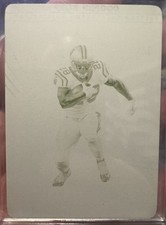 Jonathan Stewart 2017 Impeccable NFL Printing Plate Carolina Panthers 1/1