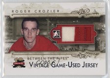2011-12 ITG Between the Pipes Silver Jersey /9 Roger Crozier #VM-09 5r8