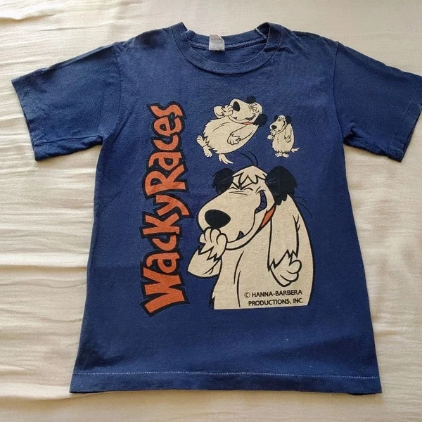 Retro Wacky Races Cartoon Unisex Tee Gift For Fan S-5XL