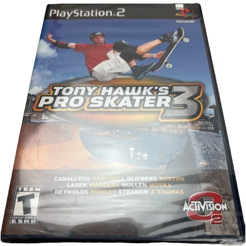 Tony Hawk's Pro Skater 3 (Sony PlayStation 2, 2002) NEW SEALED PS2 Black Label