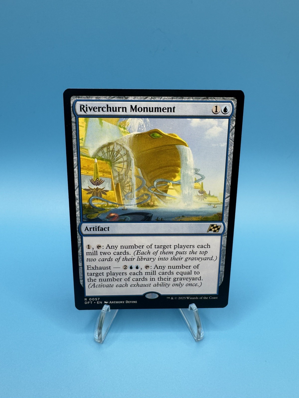 0057 Riverchurn Monument (Regular, NM Card) | MTG DFT EN