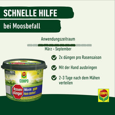 compo rasen unkrautvernichter perfekt COMPO EXPERT Rasen Floranid® mit Unkrautvernichter – Düngerprofi24