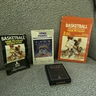 Basketball Atari 2600 Video Game Cartridge 1978 CIB Complete Box Manual Tested