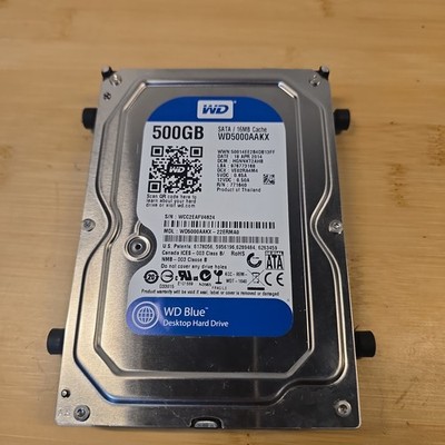 Western Digital WD Blue WD5000AAKX 500 GB SATA III 3.5 in Hard Drive