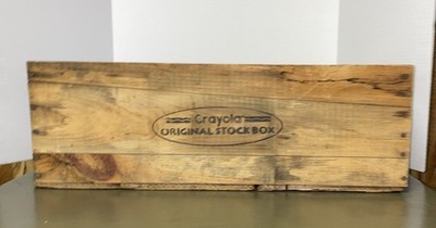 Crayola Crayons Original Stock Box 1903-1996.  COA   #1362 of 9987