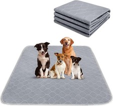 Reusable Pee Pads for Dogs Extra Large 60" x 48" Puppy Playpen Mat, Washable Pee