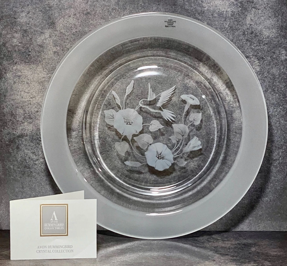 Avon Hummingbird In Crystal Contemporary Glass for sale | eBay