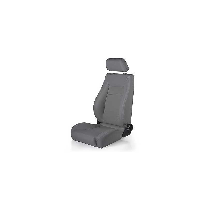Siège sport avant GRIS résistant à l'eau pour Jeep Wrangler YJ et TJ